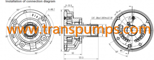 JCB transmission pump part no 20925552